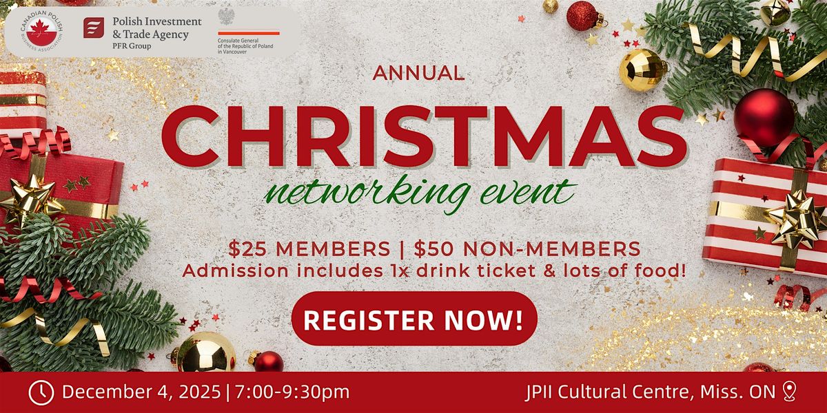 Christmas Networking Event 2025, 4 December | Event in Mississauga | AllEvents