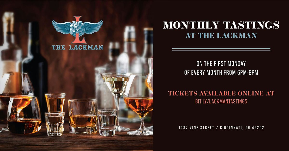 Monthly Tastings at The Lackman | Event in Cincinnati | AllEvents