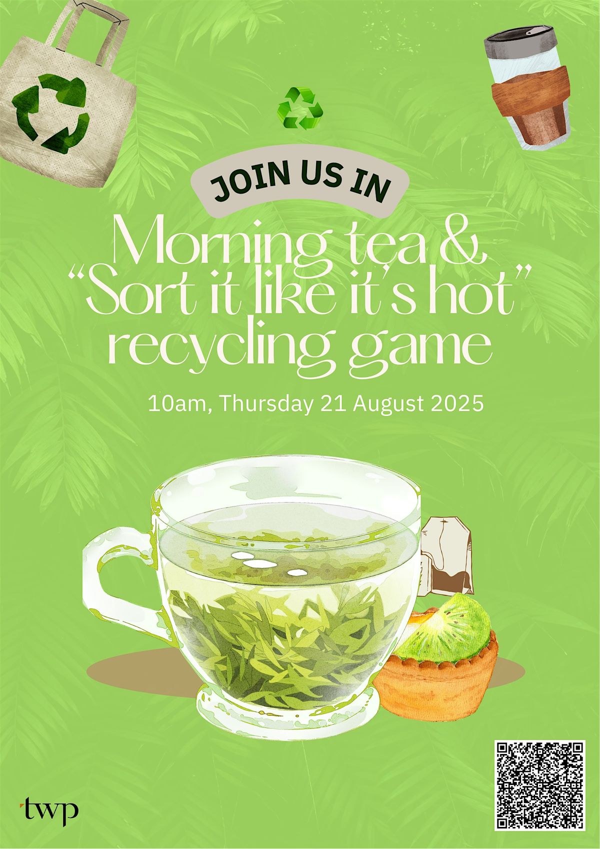 ☕ Morning Tea & Recycling Fun Game – “Sort It Like It’s Hot”, 21 August | Event in Sydney | AllEvents