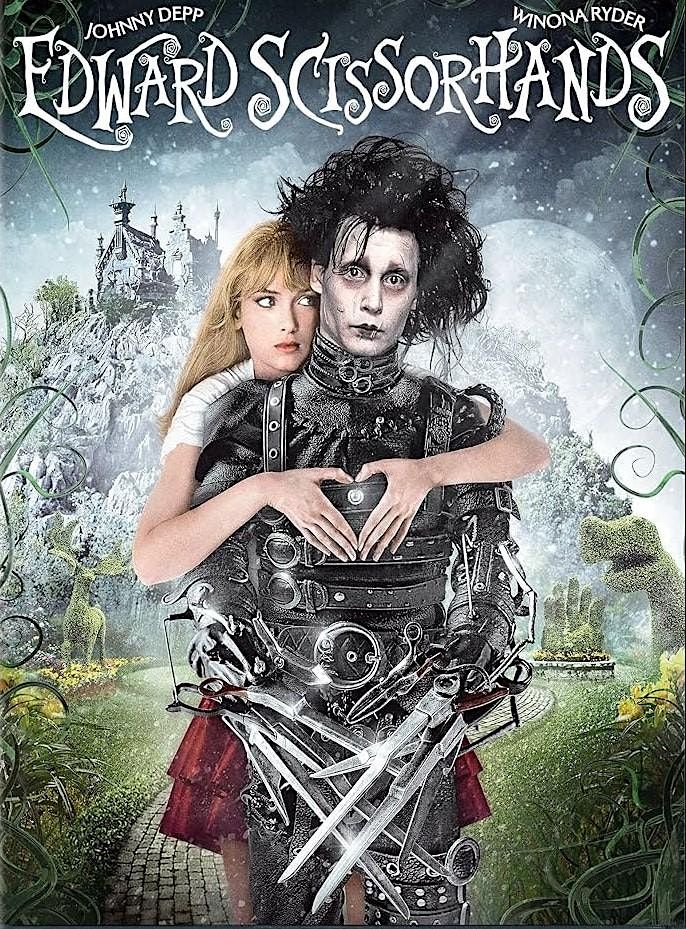 EDWARD SCISSORHANDS (1990)(R)(Sat.1/25) 2:30pm, 5:00pm, 7:30pm & 10pm | Event in Gardena | AllEvents