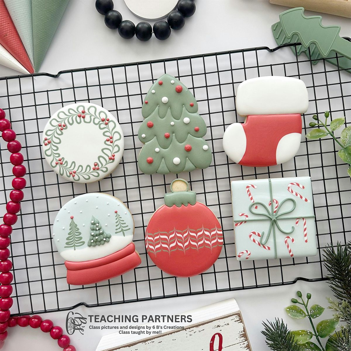 "Classic Christmas" Cookie Decorating Class w/ My Cookie Cottage, 13 December | Event in Algonquin
