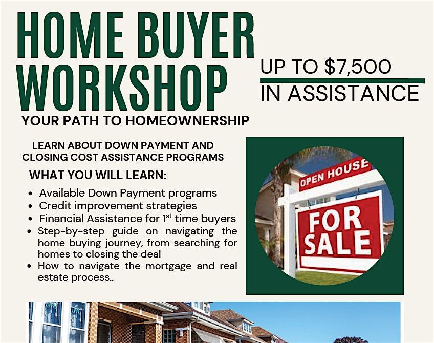 Home Buyer Workshop Up to $7,500 in Assistance, 30 July | Event in Waukegan | AllEvents