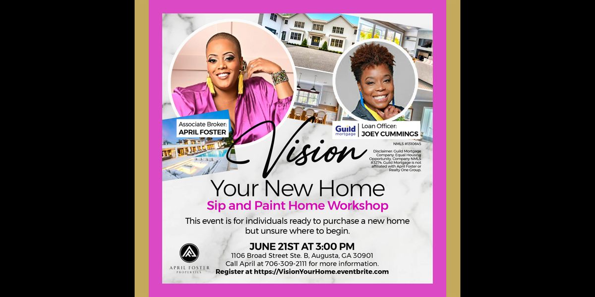 Vision Your New Home, 21 June | Event in Augusta | AllEvents