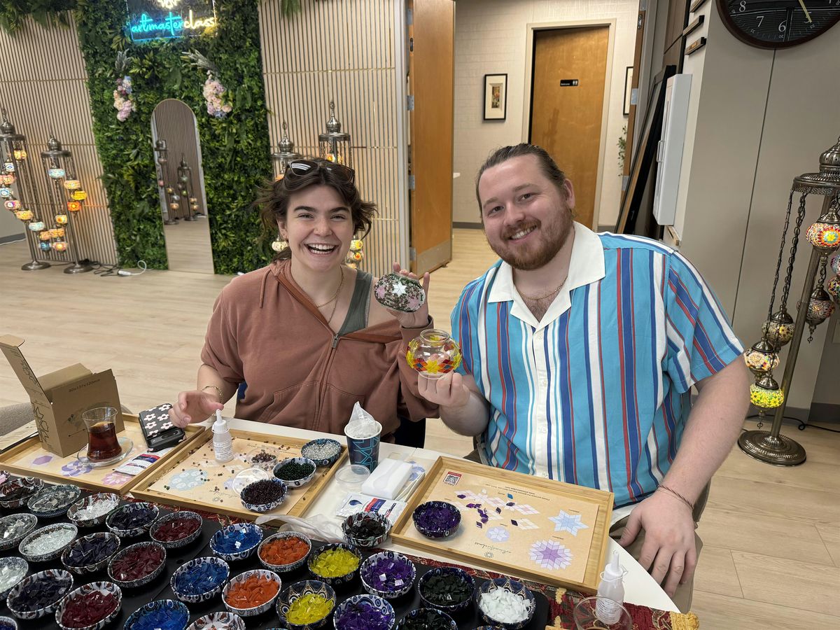 MOSAIC CLASSES IN STRATFORD: TURKISH MOSAIC LAMP WORKSHOP