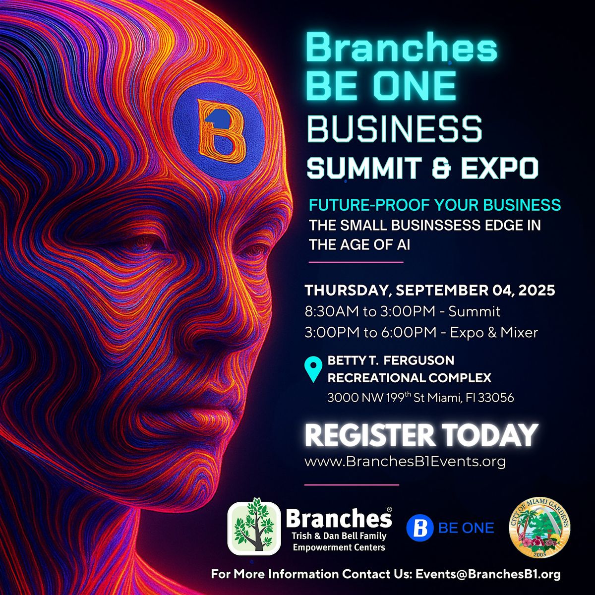 The Branches Be One Business Summit & Expo, 4 September | Event in Miami Gardens | AllEvents