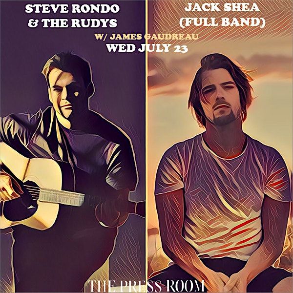 Steve Rondo & The Rudys + Jack Shea (Full Band) w/ James Gaudreau, 23 July | Event in Portsmouth | AllEvents