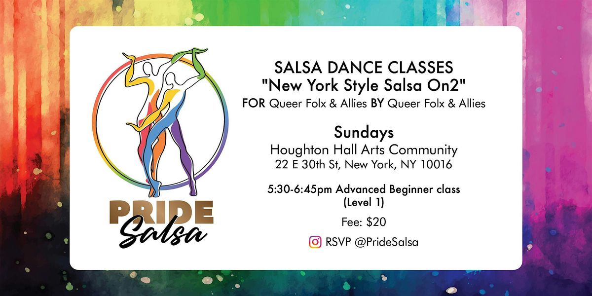 Queer Salsa Classes for Advanced Beginners on Sundays | Event in New York | AllEvents
