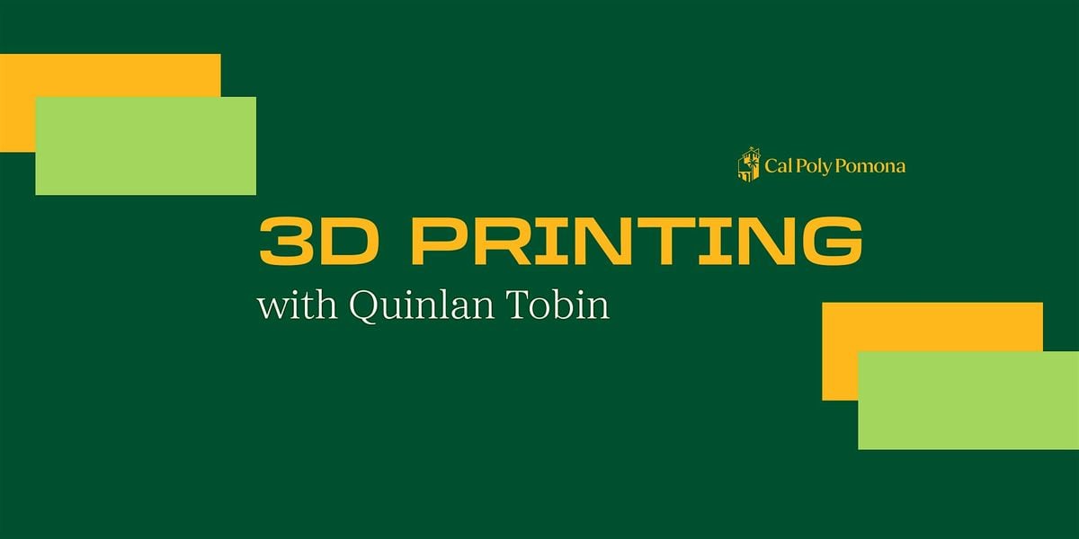 3D Printing Workshop, 26 August | Event in Pomona | AllEvents