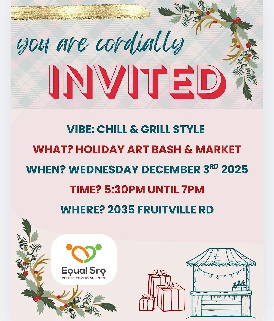 Holiday Art Bash & Artisan Market, 3 December | Event in Sarasota | AllEvents