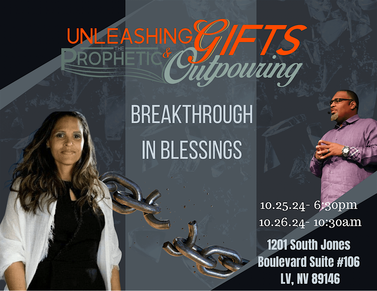 Copy of Unleashing Gifts and the Prophetic Outpouring, 24 October | Event in Las Vegas | AllEvents