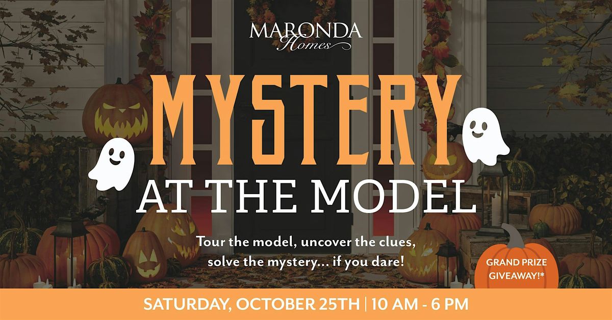 Mystery at the Model: Tour the model, uncover the clues, solve the mystery…, 25 October | Event in North Port