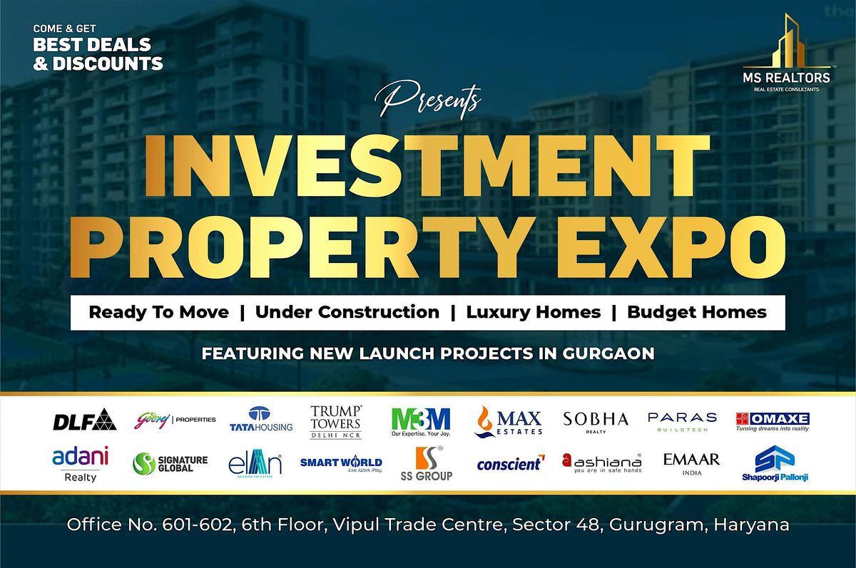 Gurgaon Investment Property Expo 2026 -- REIT or direct?