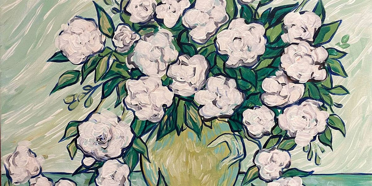 Roses ala Van Gogh - Paint and Sip by Classpop!™, 25 July | Event in Lexington | AllEvents