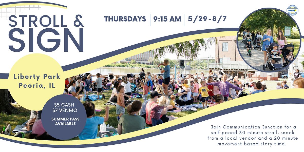 Peoria | Stroll + Sign - FULL SUMMER 2025 FAMILY PASS, 29 May | Event in Peoria | AllEvents