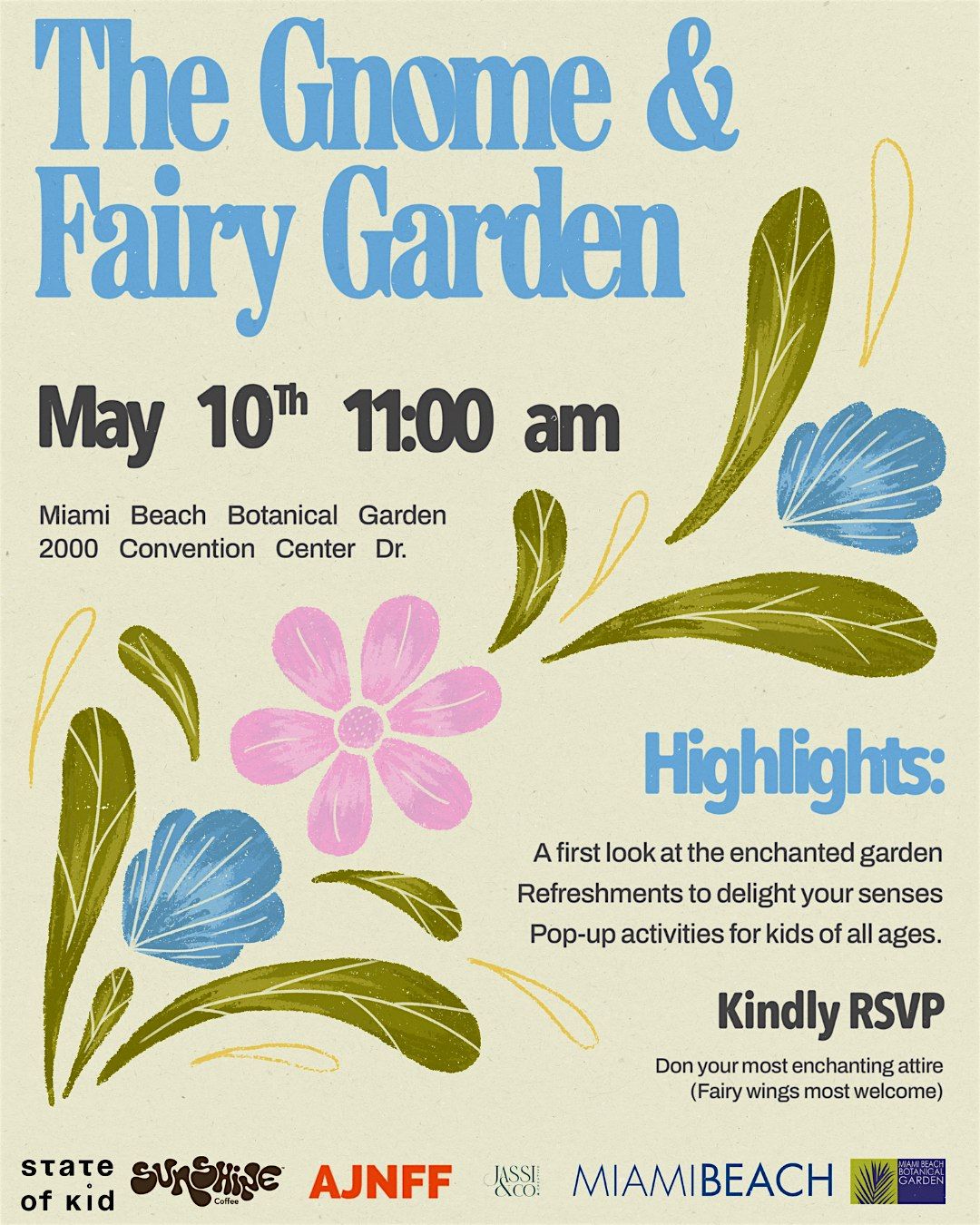 Opening of the Gnome & Fairy Garden at Miami Beach Botanical Garden | Event in Miami Beach | AllEvents