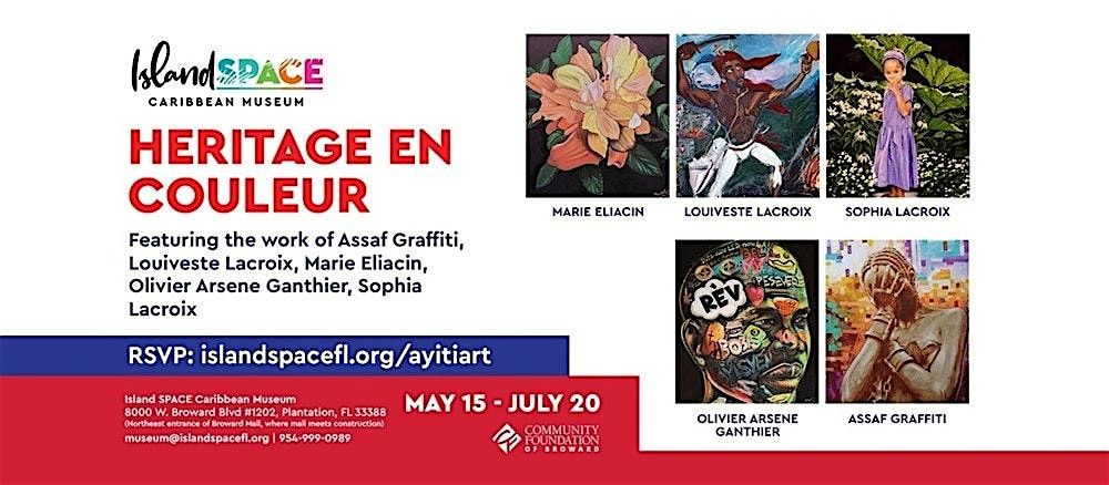 Heritage En Couleur Art Exhibit | Event in Plantation | AllEvents