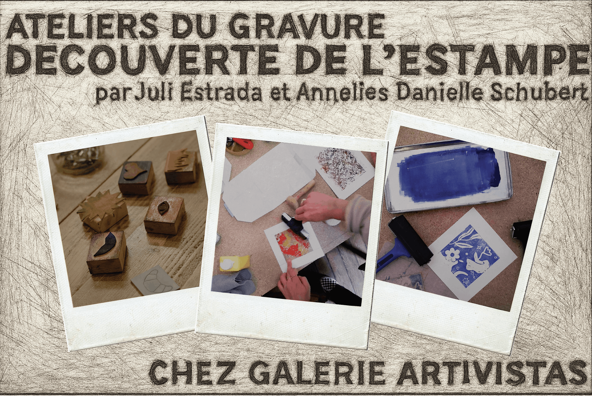 DÉCOUVERTE DE L’ESTAMPE |  Ateliers de Gravure chez Artivistas — Session 13 | Event in Paris | AllEvents