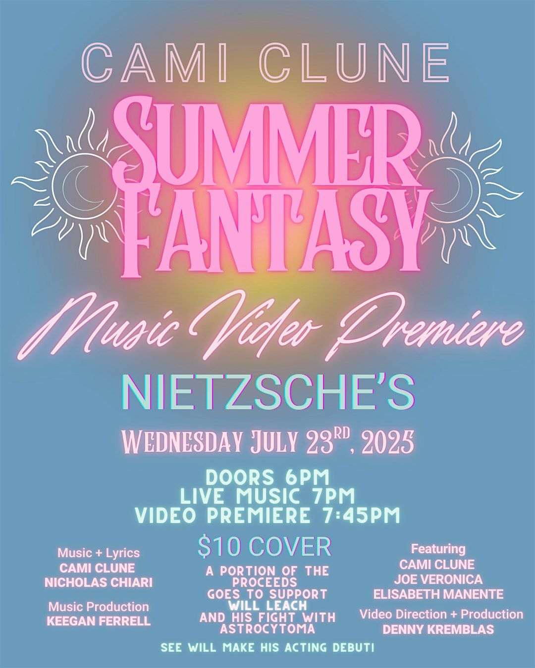 Cami Clune "Summer Fantasy" Release Party @ Nietzsche's - 7.23.2025 | Event in Buffalo | AllEvents