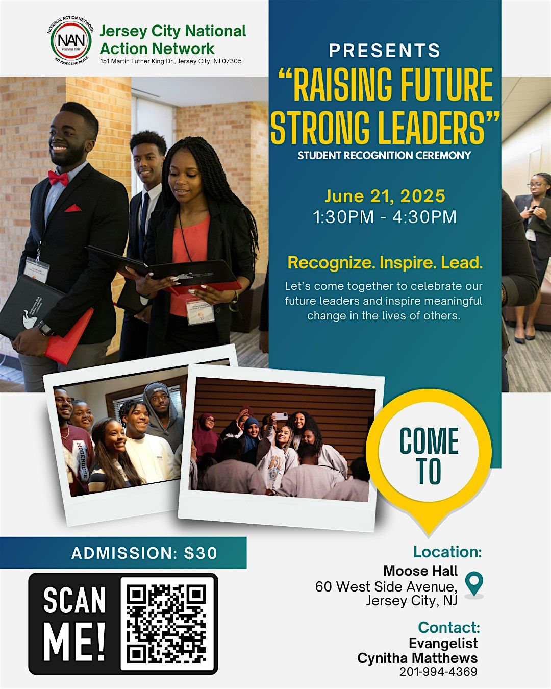 RAISING FUTURE STRONG LEADERS, 21 June | Event in Jersey City | AllEvents