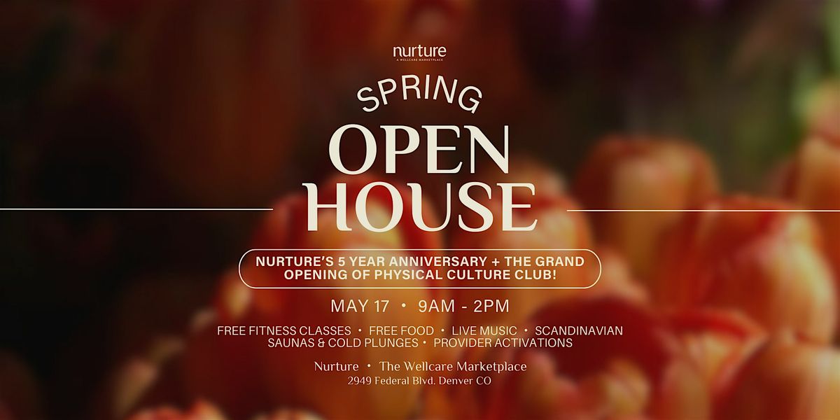 Nurture Spring Open House | Event in Denver | AllEvents