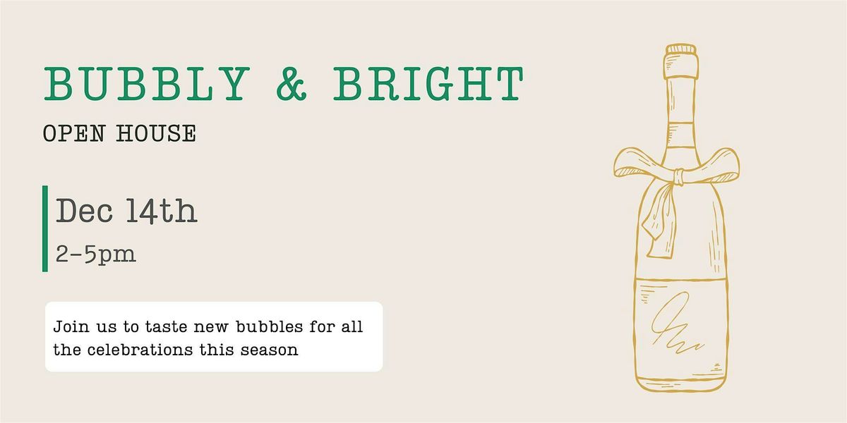 Bubbles & Bright, 14 December | Event in Glen Ellyn | AllEvents