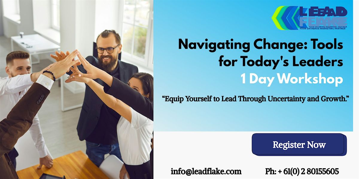 Leading Change: Strategies for Success Workshop in Napier, 16 July | Event in Napier | AllEvents
