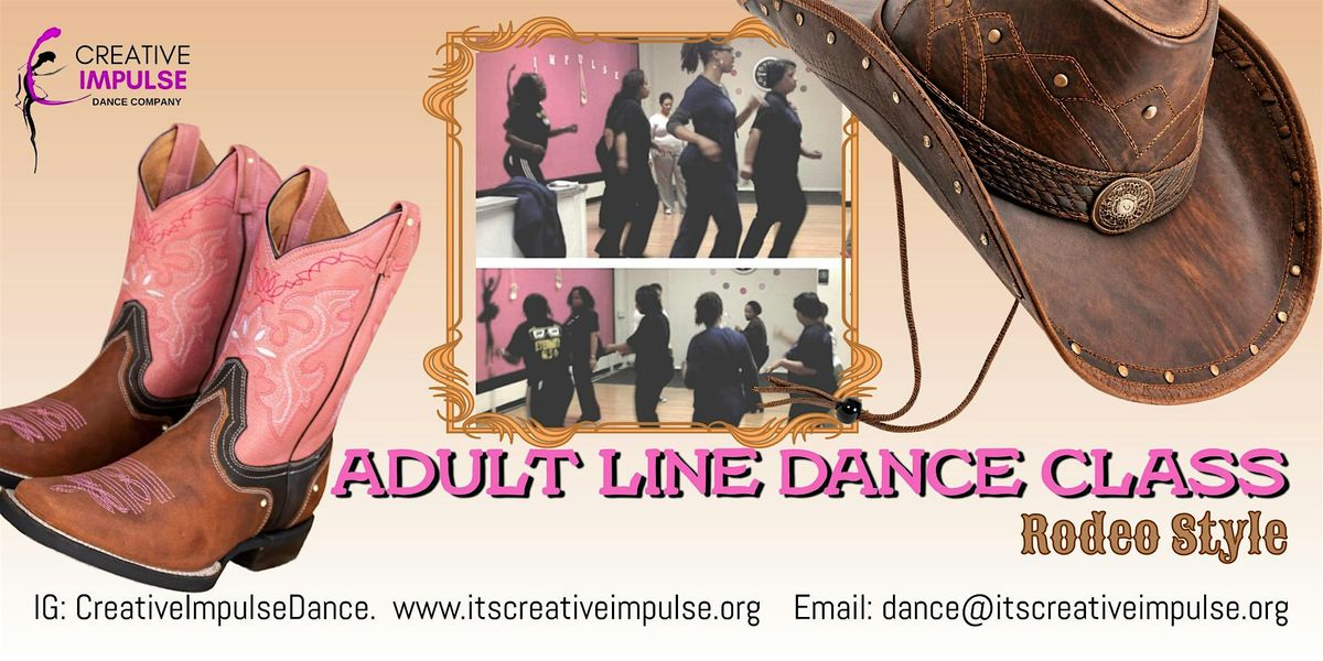 C.I. Adult Line Dance Class: Rodeo Style, 21 August | Event in Baltimore | AllEvents