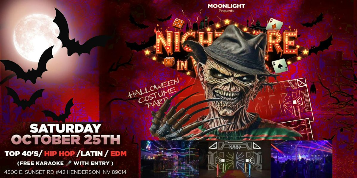 18+ SATURDAY OCT 25TH NIGHTMARE IN VEGAS LV FREE WITH RSVP, 25 October | Event in Henderson | AllEvents