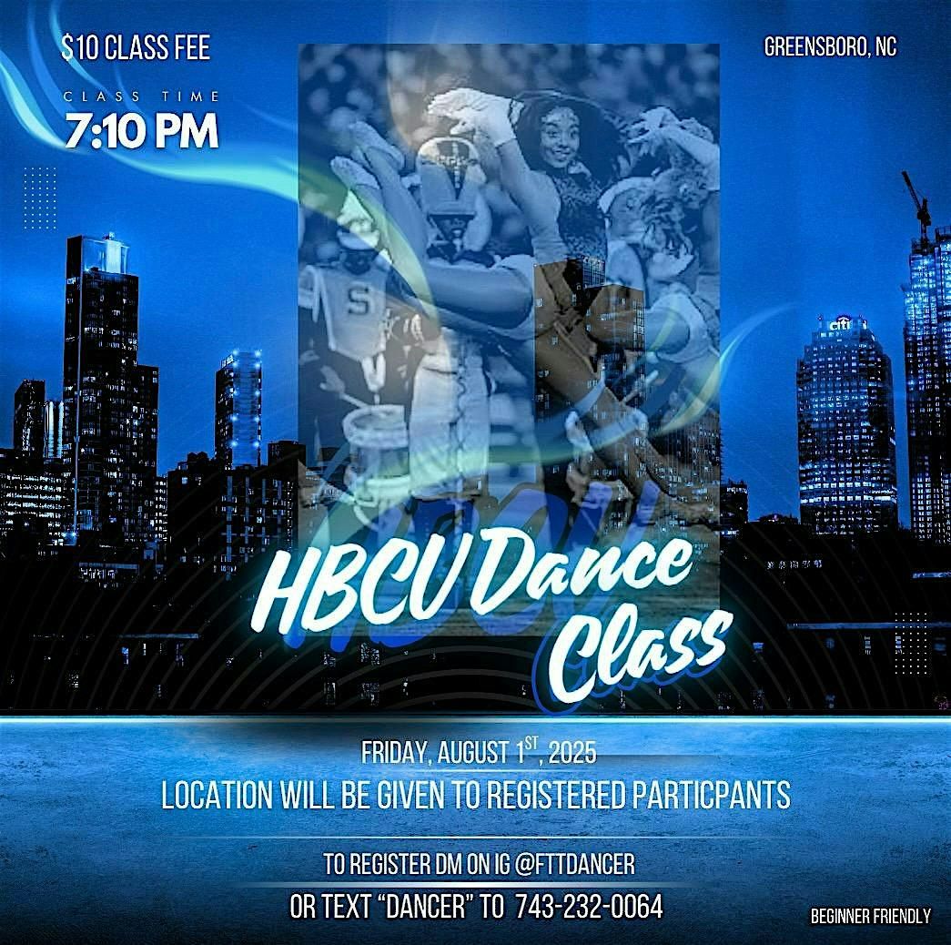 HBCU BEGINNER DANCE CLASS, 1 August | Event in Greensboro | AllEvents