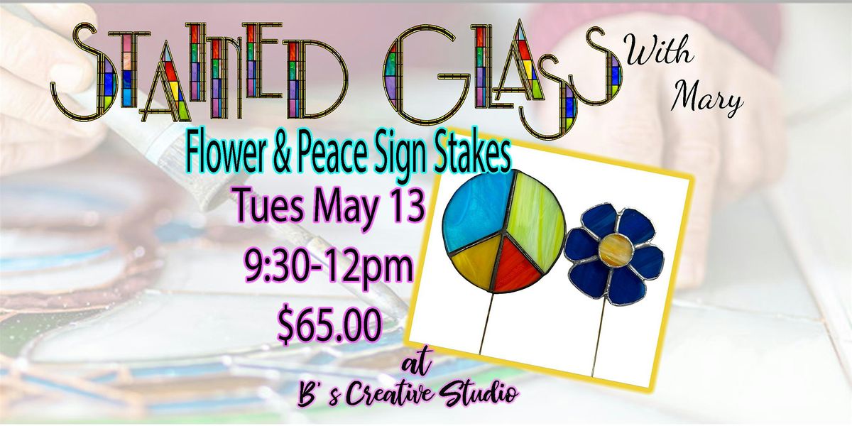 Stained Glass -Flowers & Peace | Event in Springfield | AllEvents