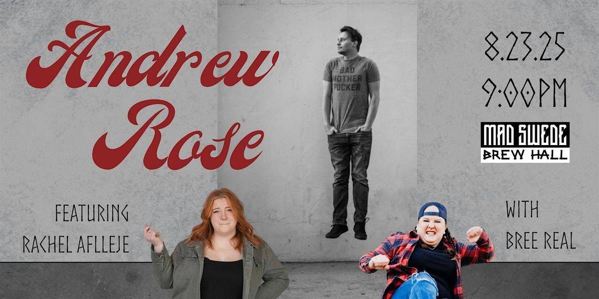 STAND UP COMEDY: Andrew Rose, 23 August | Event in Boise | AllEvents