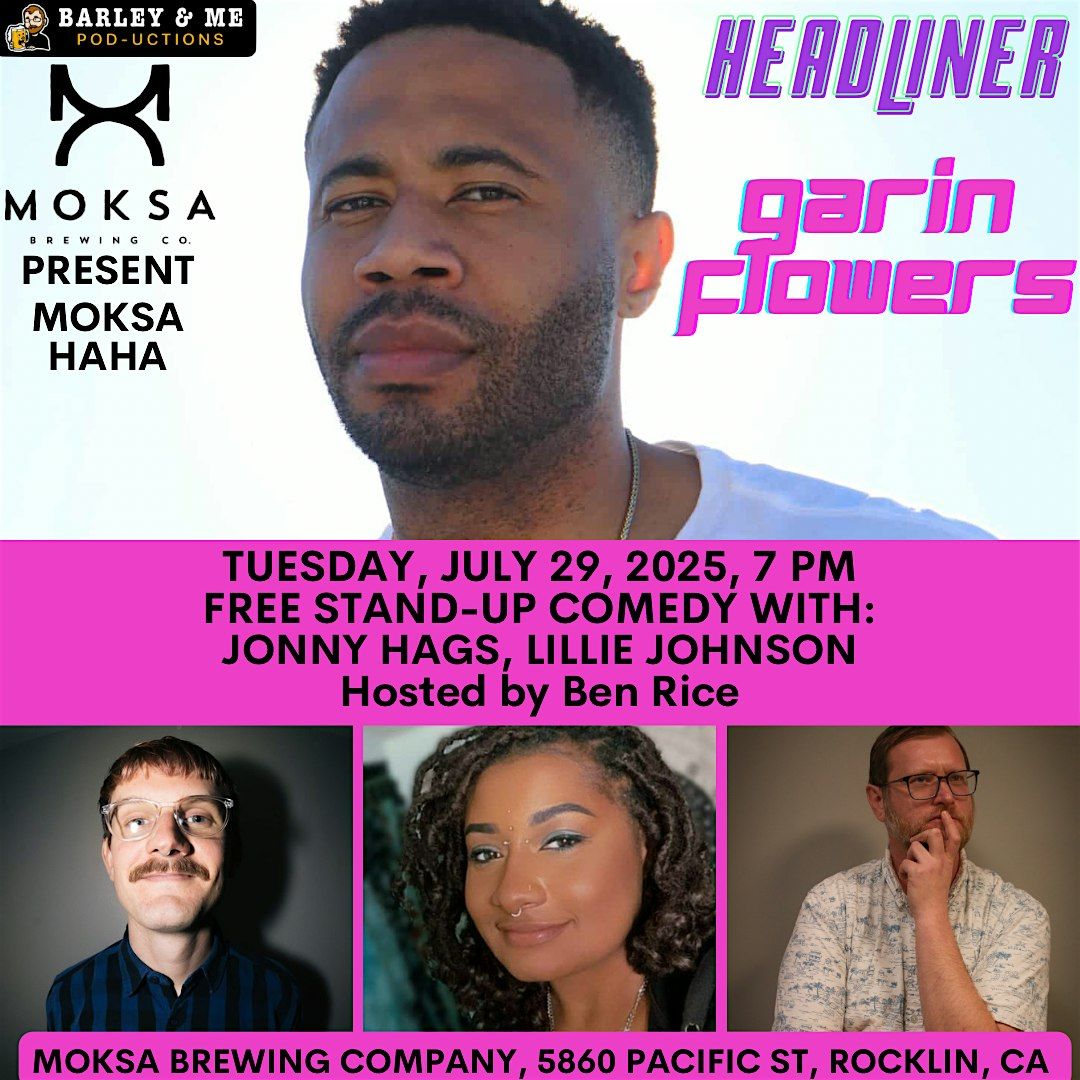 MoksaHaHa: Free Live Stand-Up Comedy, 29 July | Event in Rocklin | AllEvents