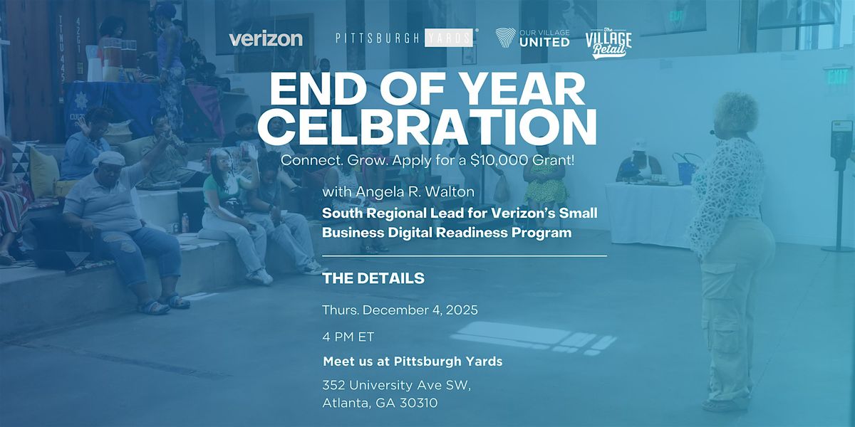 End of Year Celebration: Vibing with Verizon, 4 December | Event in Atlanta | AllEvents
