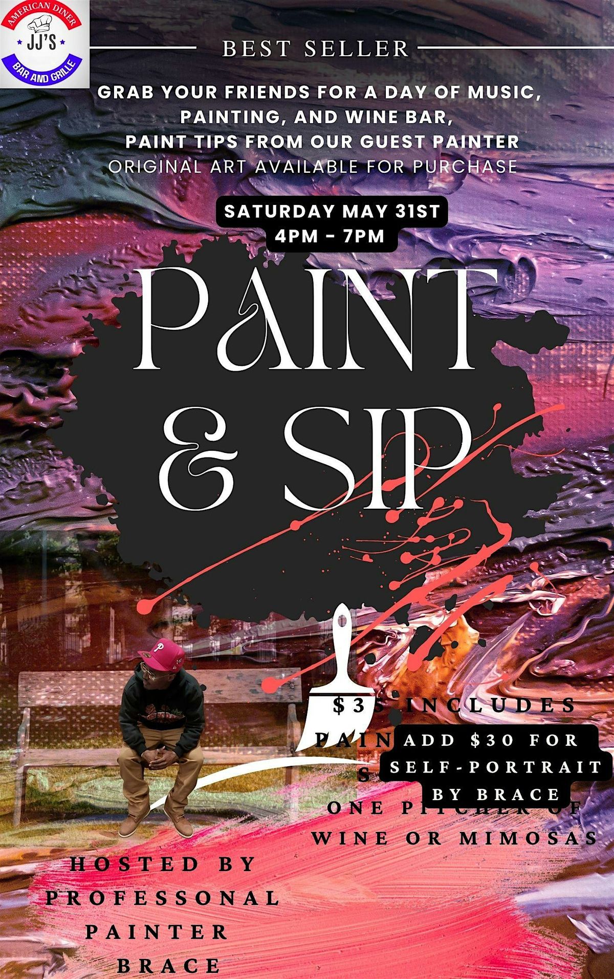 Paint and Sip, Soul  Food and Mimosas, 31 May | Event in Pyeongteak | AllEvents