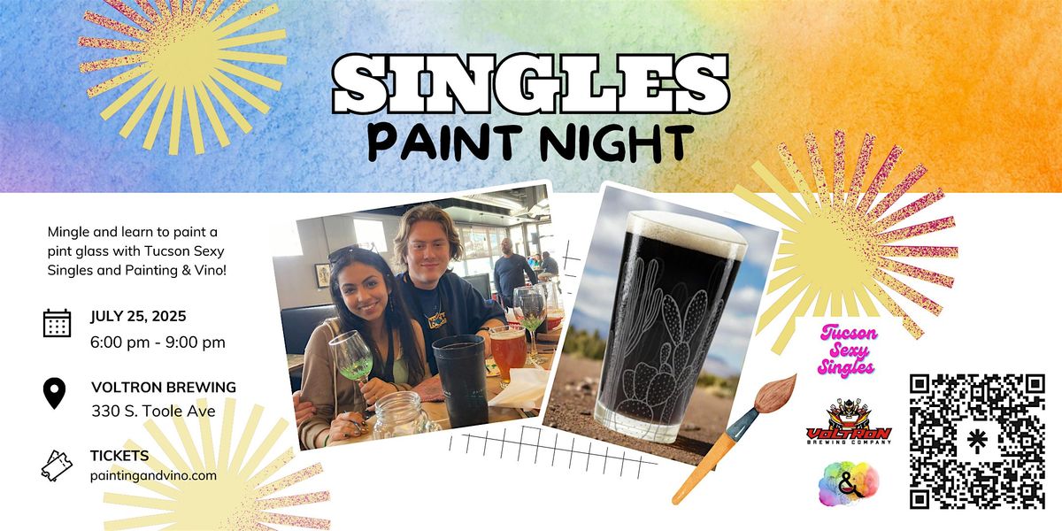 Singles Paint and Sip Night, 25 July | Event in Tucson | AllEvents