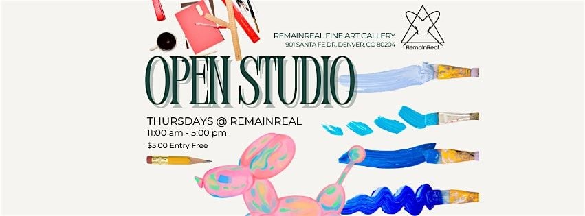 RemainReal Hosts: Open Studio!, 14 August | Event in Denver | AllEvents