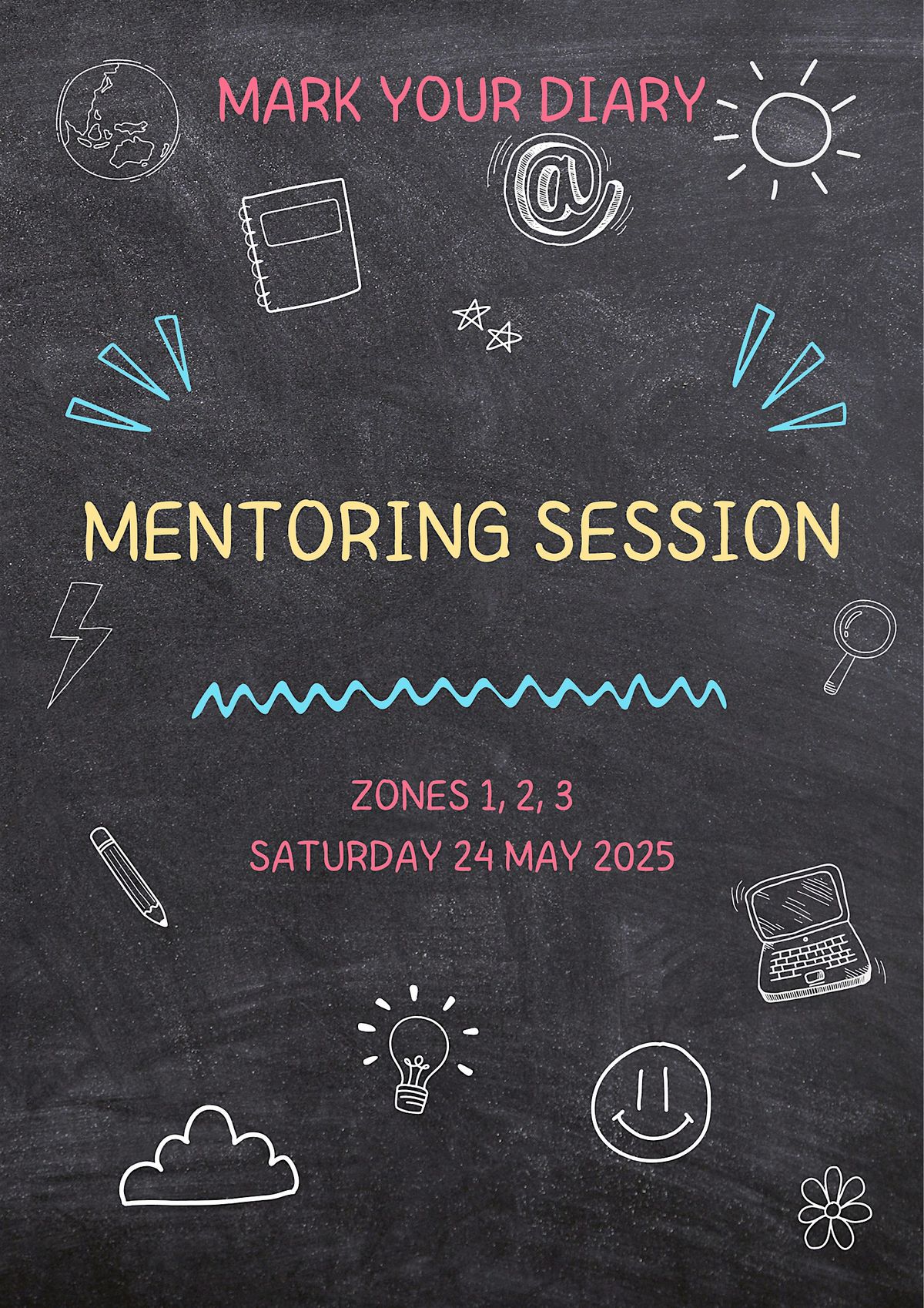 Mentoring - Zones 1, 2 & 3, 24 May | Event in Pomona | AllEvents