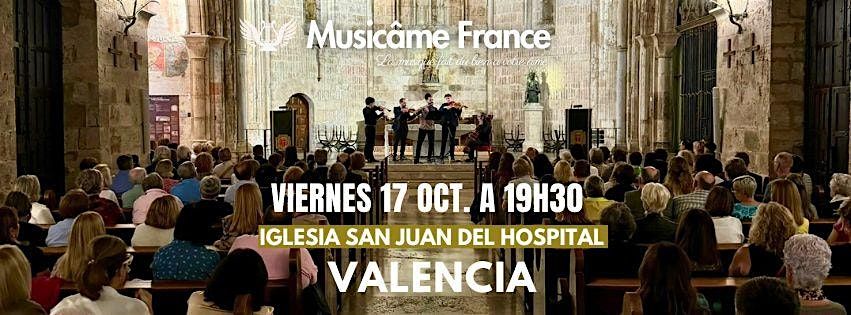 Concierto en Valencia : Los Encuentros Musicâme, 17 October | Event in València | AllEvents