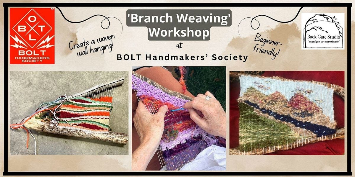 BRANCH WEAVING Wall Hanging Workshop at BOLT HANDMAKERS' SOCIETY!, 22 August | Event in Boise | AllEvents