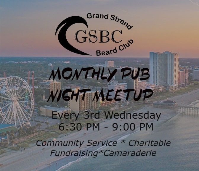 February Pub night, Uncle Mikey's Brick Oven Pizza, Murrells Inlet