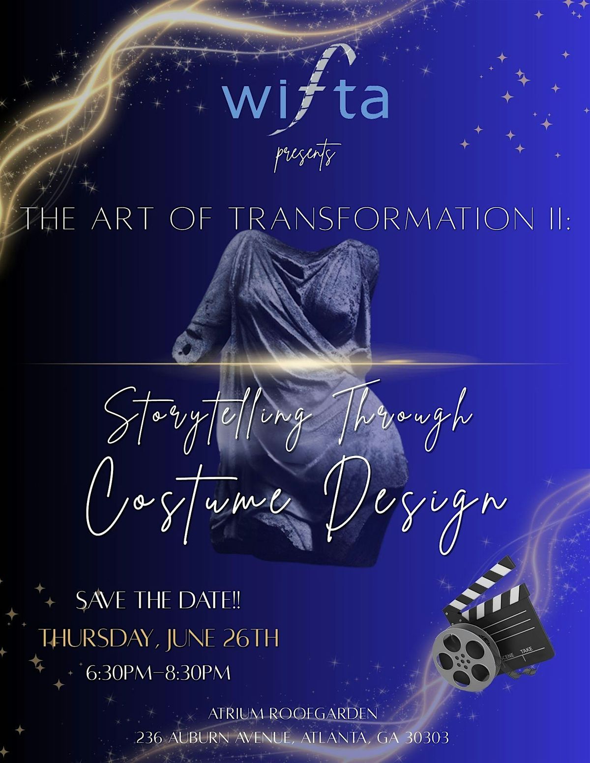 The Art of Transformation II: Storytelling Through Costume Design, 26 June | Event in Atlanta | AllEvents