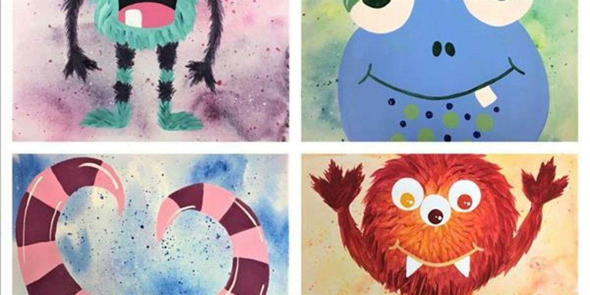 Friendly Monsters - Family Fun - Paint and Sip by Classpop!™, 6 July | Event in Denver | AllEvents