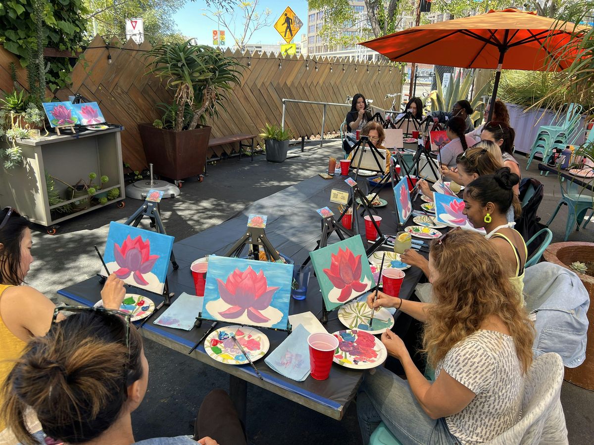 Creative Evenings: Sip & Paint with Steve Javiel at NIDOS BACKYARD | Event in Oakland | AllEvents