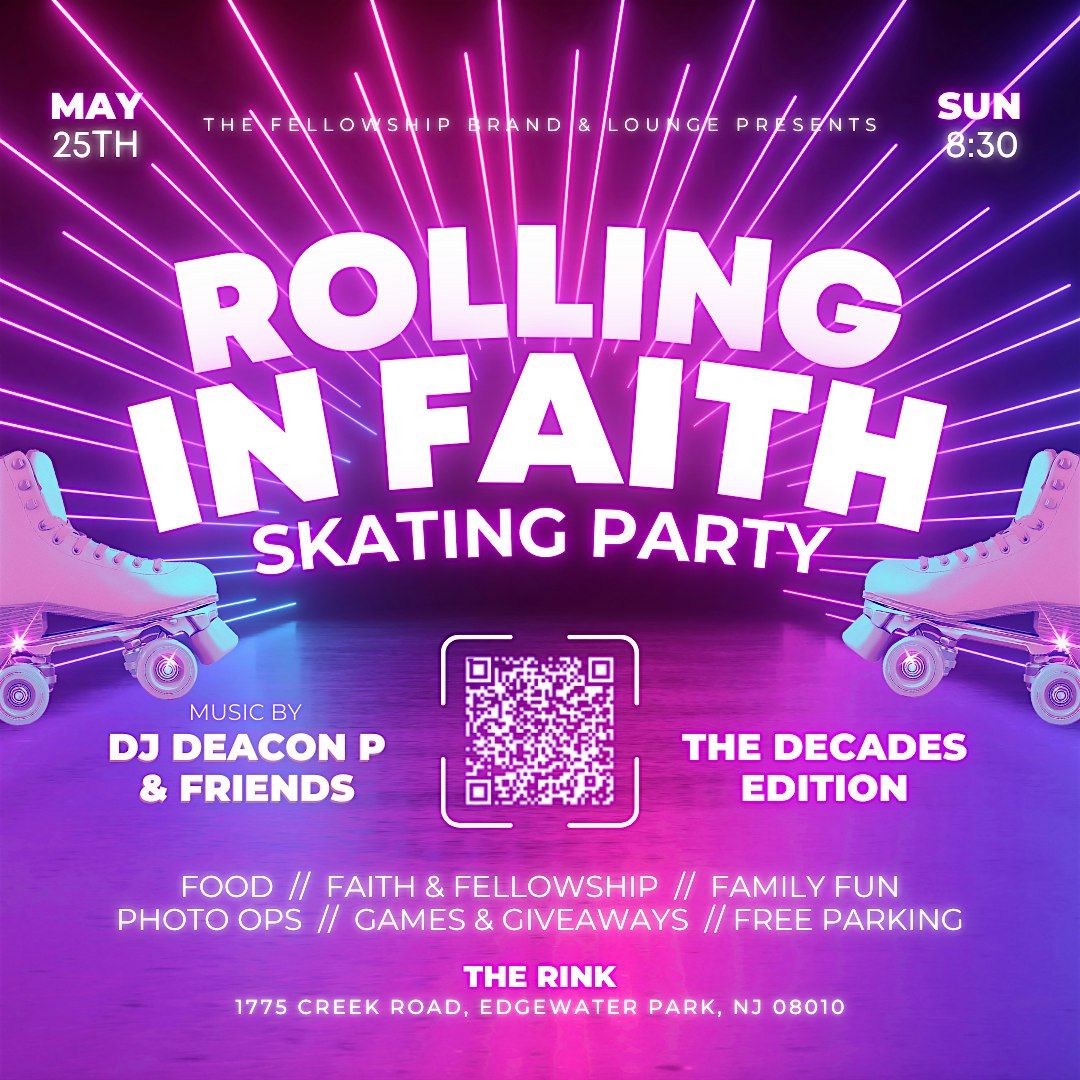 “Rolling In FAITH” Skating Party|Decades Edition, 25 May | Event in Edgewater Park | AllEvents