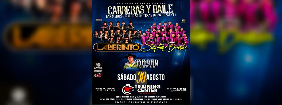 LABERINTO, LA SEPTIMA BANDA & MAS, 30 August | Event in San Antonio | AllEvents
