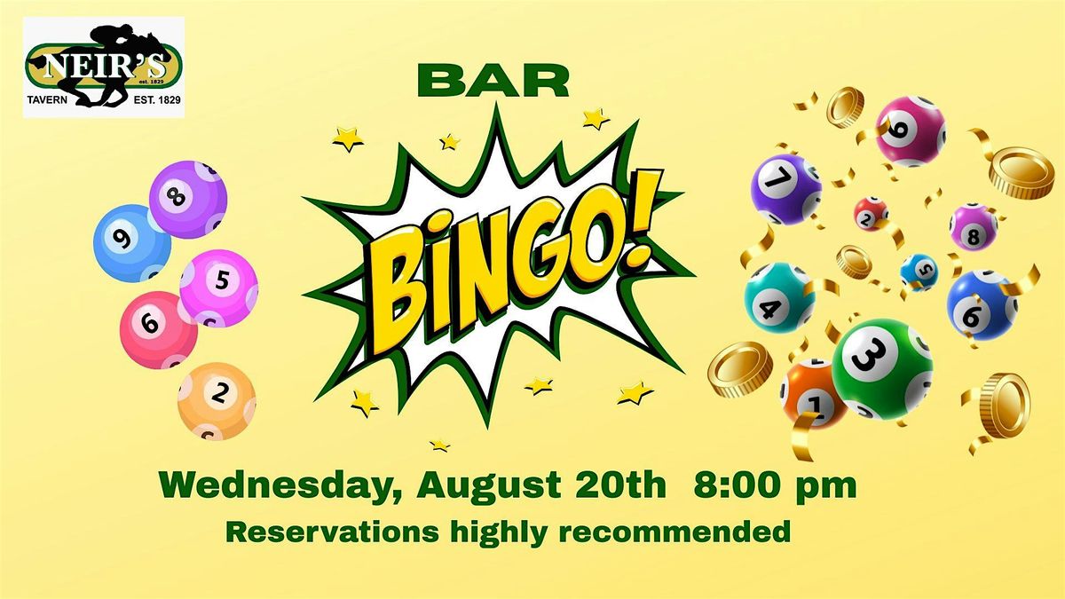 BAR BINGO! | Event in Queens | AllEvents