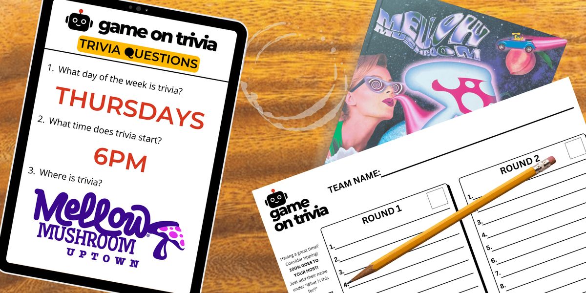 Trivia Night at Mellow Mushroom Uptown, 8 May | Event in Charlotte | AllEvents