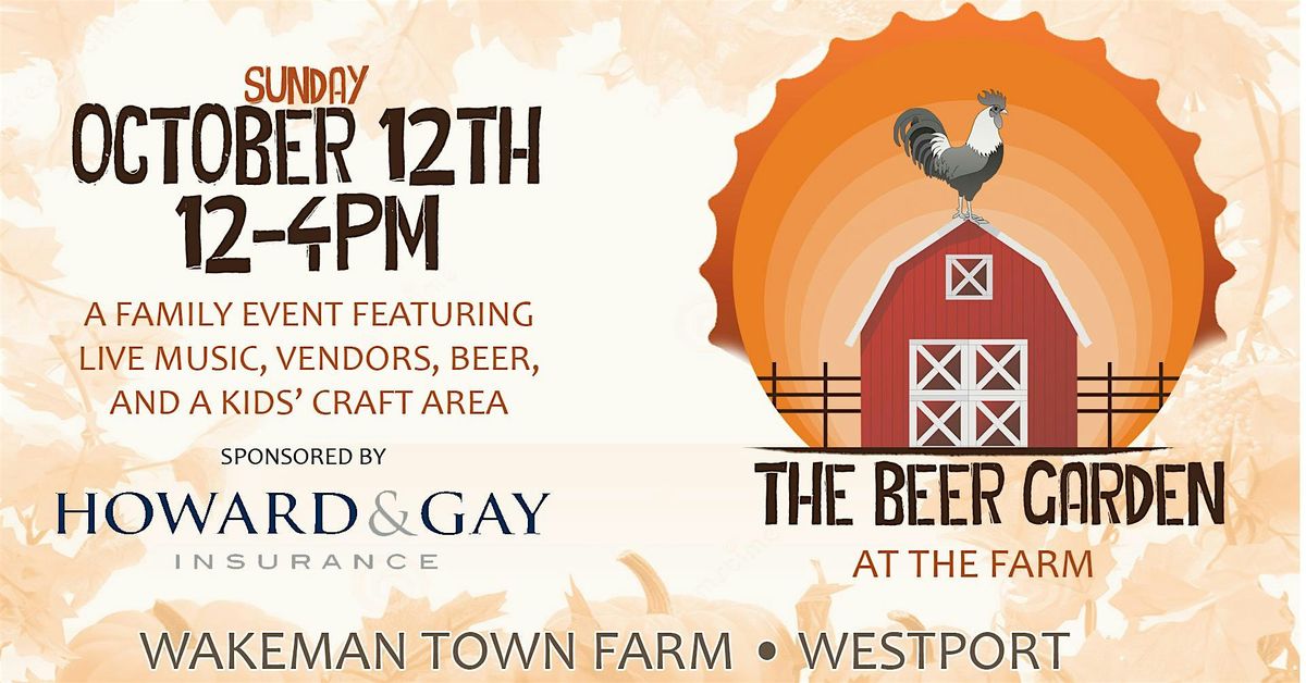 WTF Beer Garden - An Outdoor Fall Event for the Whole Family!, 12 October | Event in Westport | AllEvents