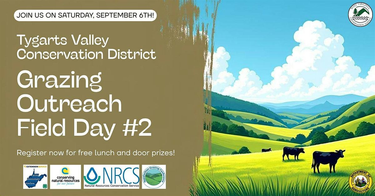 TVCD Grazing Outreach Field Day #2, 6 September | Event in Moatsville | AllEvents