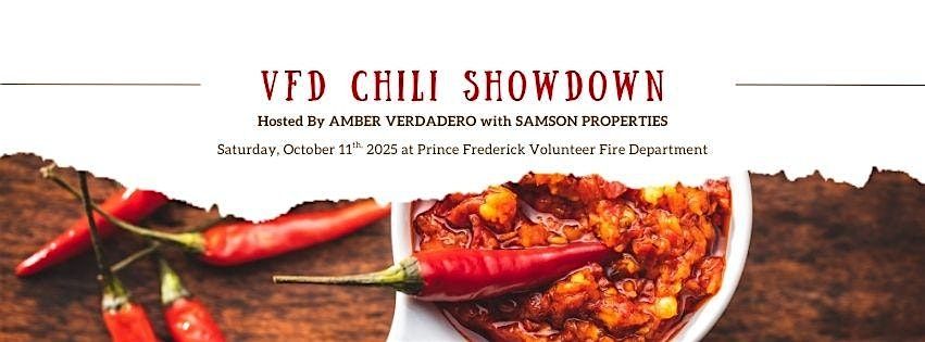 VFD Chili Showdown General Admission, 11 October | Event in Prince Frederick | AllEvents